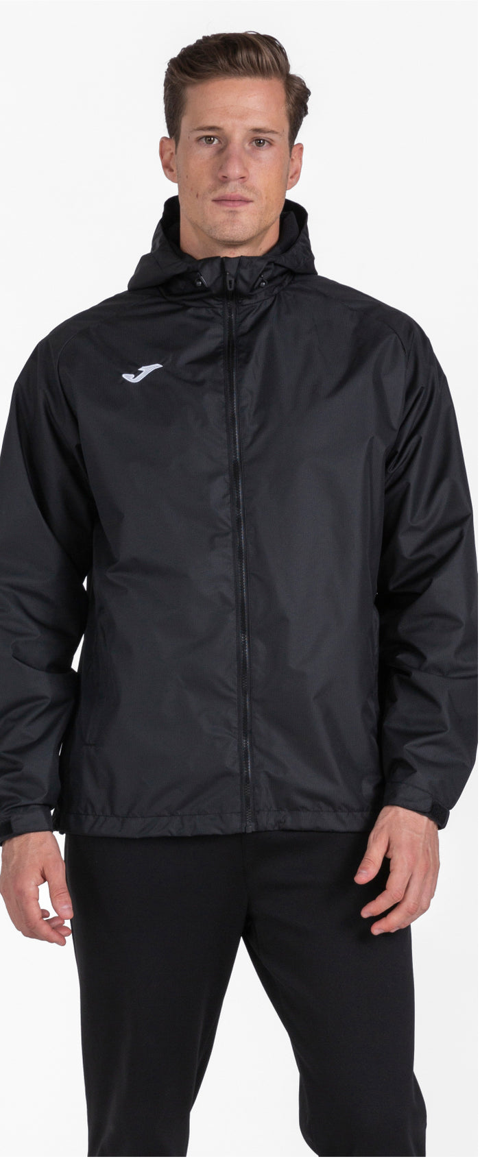 Joma Cervino Raincoat (Junior) - Black