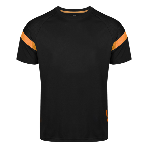 Chadwick Kinetic Tech Tee (Junior) - Black / Amber