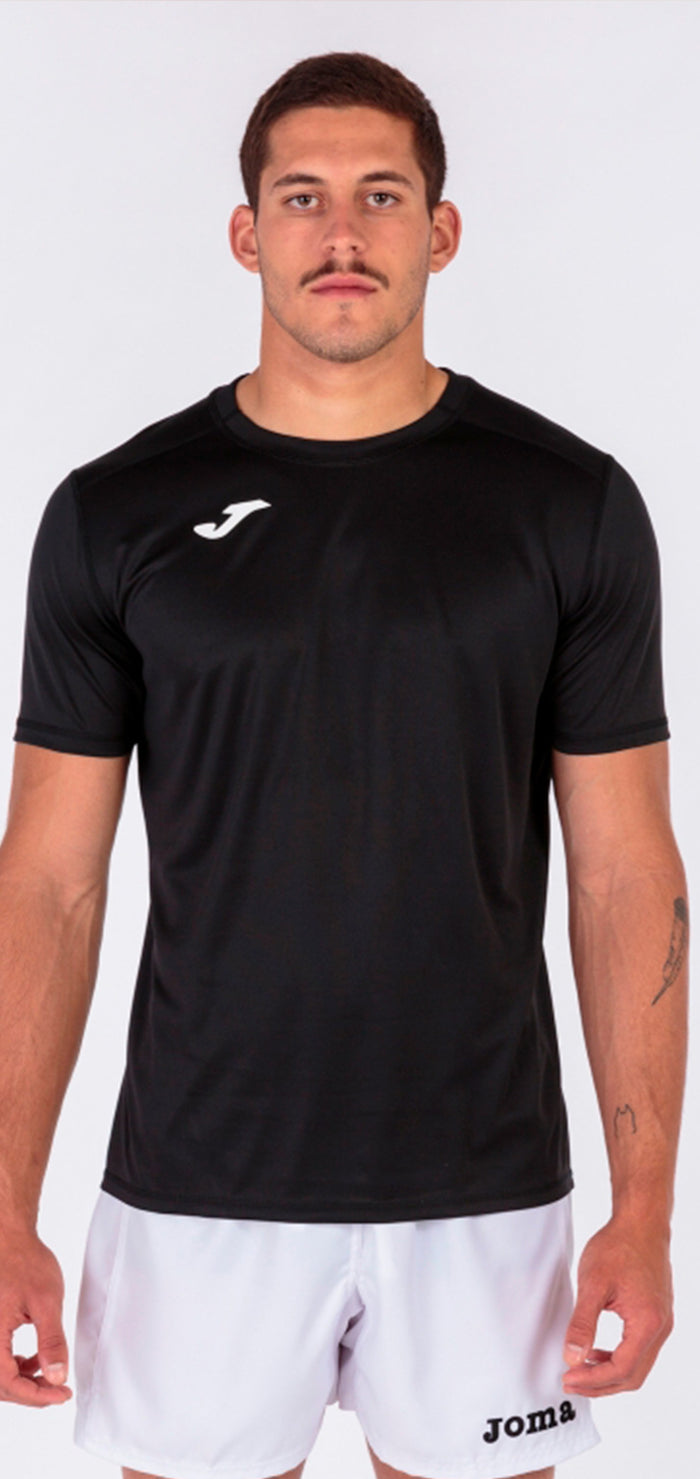 Joma Strong Shirt M/c (Junior) - Black