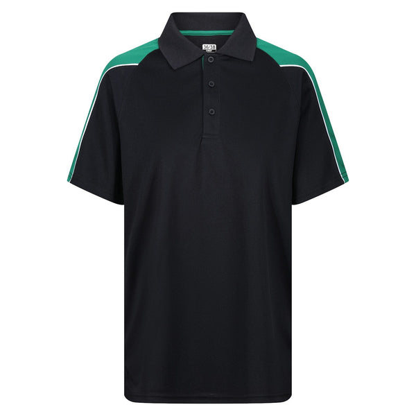 Chadwick Igen Unisex Polo (Junior) - Black / Bottle