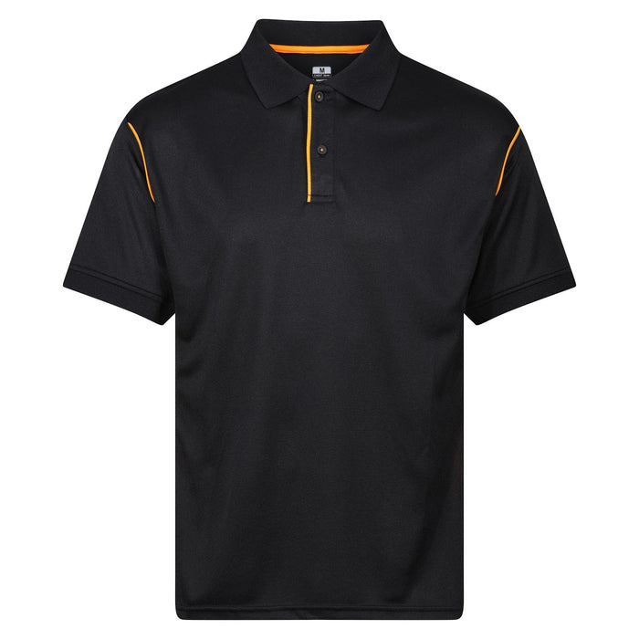 Chadwick Pro Premium Polo (Junior) - Black / Amber