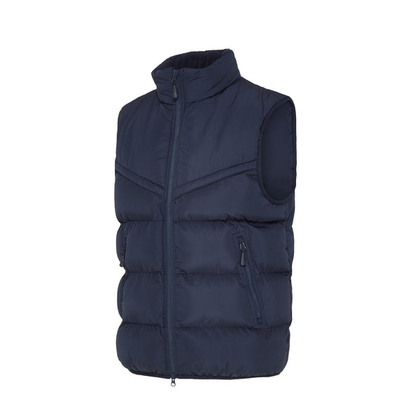 Chadwick Chevron Puffer Gilet (Junior) - Dark Navy