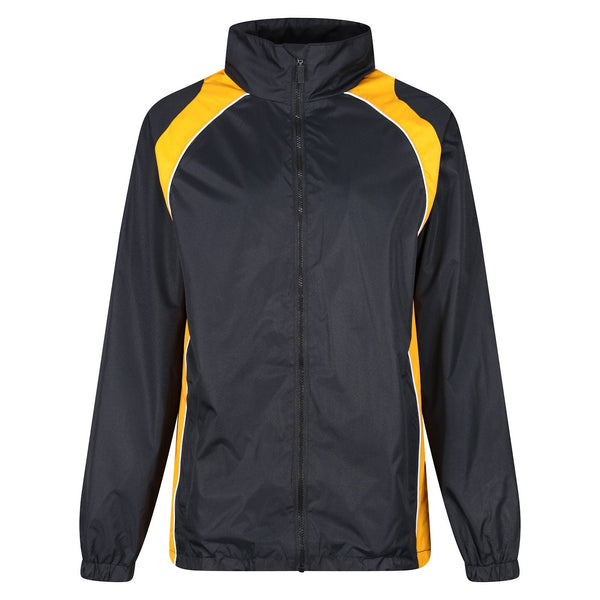 Chadwick Elite Showerproof Jckt (Junior) - Black / Amber
