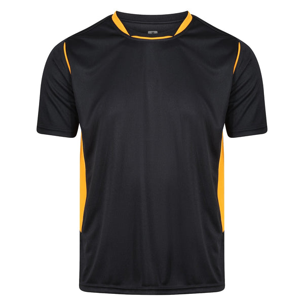 Chadwick Pro Training Tee (Junior) - Black / Amber