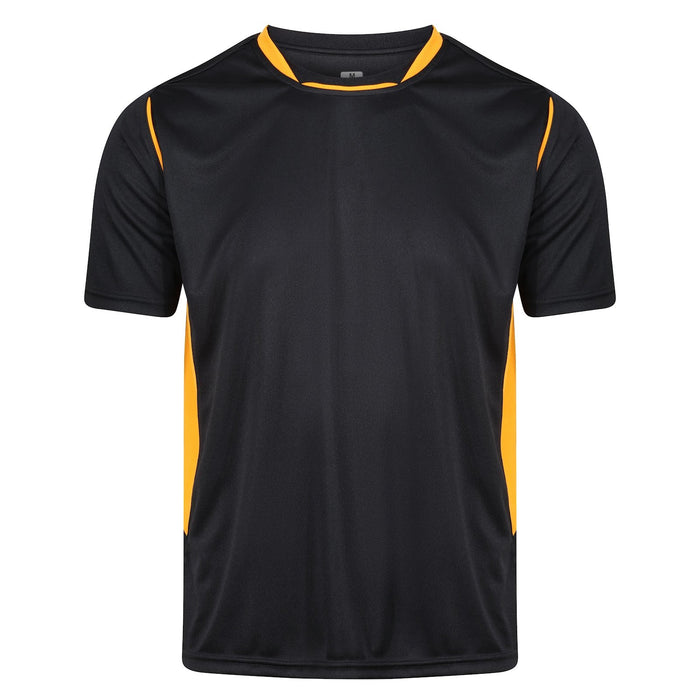 Chadwick Pro Training Tee (Junior) - Black / Amber