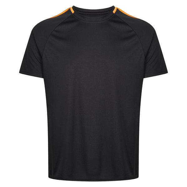 Chadwick Edge Pro Training Tee (Junior) - Black / Amber