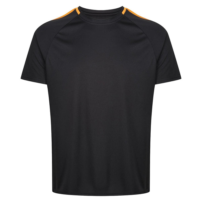 Chadwick Edge Pro Training Tee (Junior) - Black / Amber