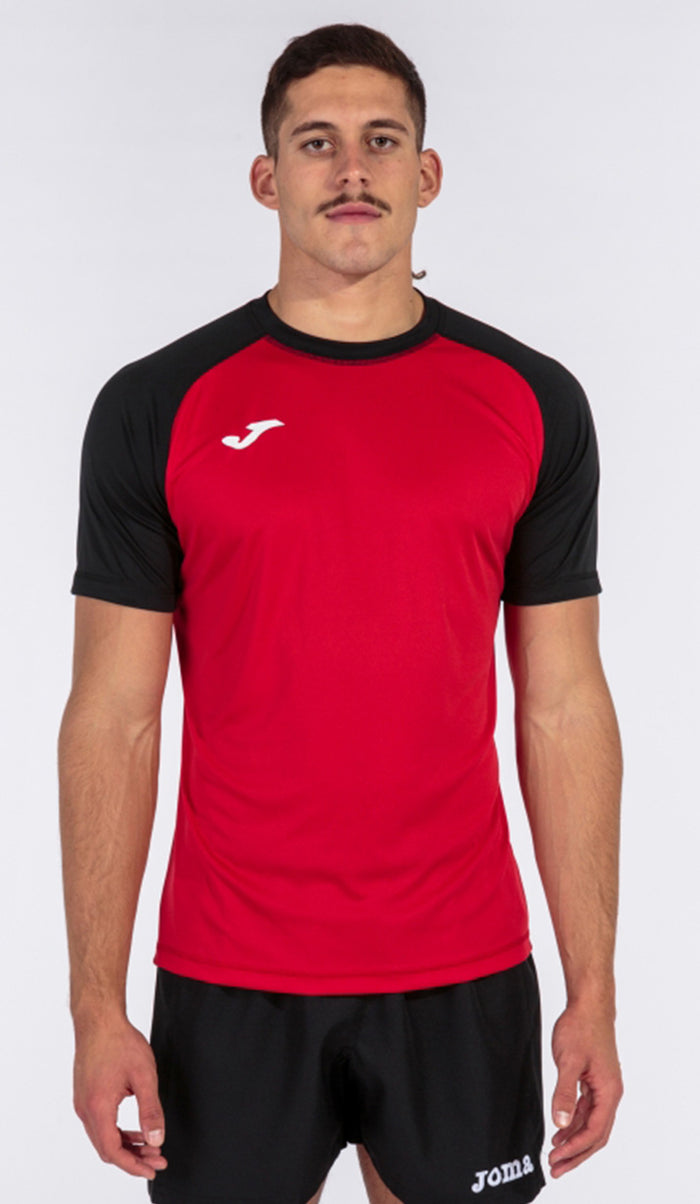Joma T-shirt Teamwork (Adult) - Black Red