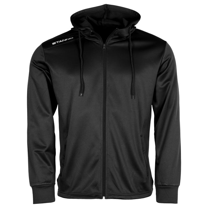 Stanno Field Hooded Full Zip Top (Junior) - Black