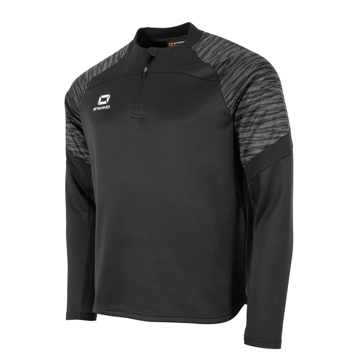 Stanno Bolt Quarter Zip Top (Junior) - Black