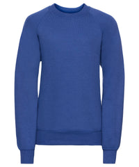 Russell Athletic Kids Raglan Sleeve Sweatshirt - Bright Royal