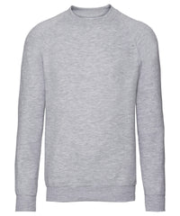 Russell Athletic Kids Raglan Sleeve Sweatshirt - Light Oxford