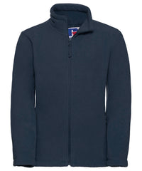 Russell Athletic Kids Full-zip Outdoor Fleece - French Navy
