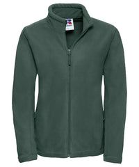 Russell Athletic Women's Full-zip Outdoor Fleece - Bottle Green