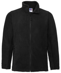 Russell Athletic Full-zip Outdoor Fleece - Black