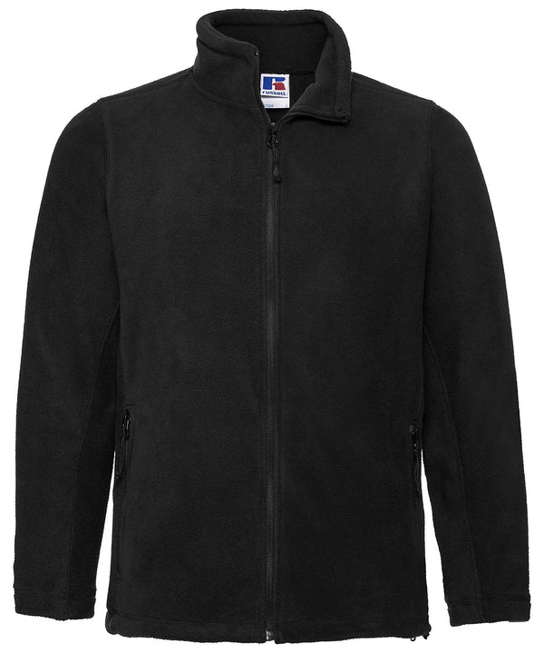 Russell Athletic Full-zip Outdoor Fleece - Black