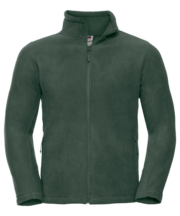 Russell Athletic Full-zip Outdoor Fleece - Bottle Green