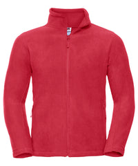 Russell Athletic Full-zip Outdoor Fleece - Classic Red