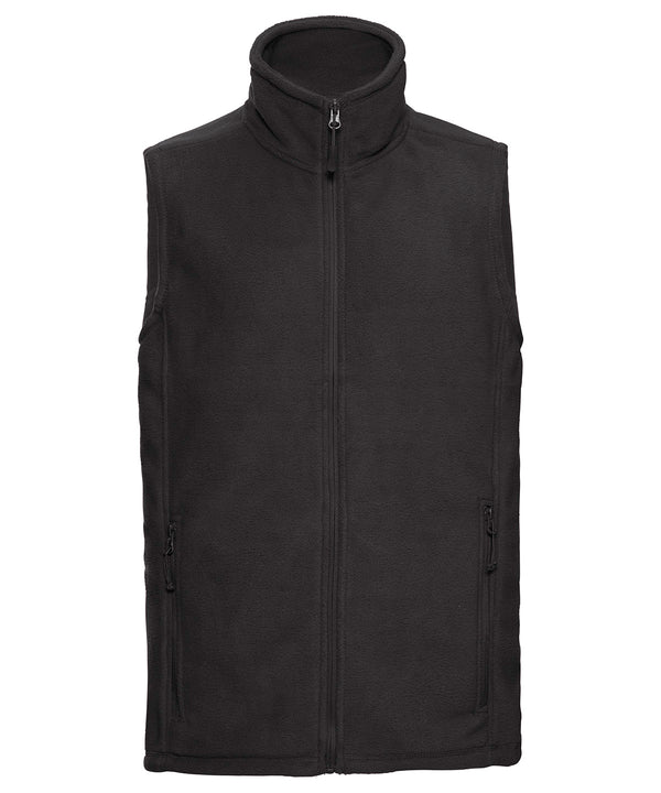 Russell Athletic Outdoor Fleece Gilet - Black