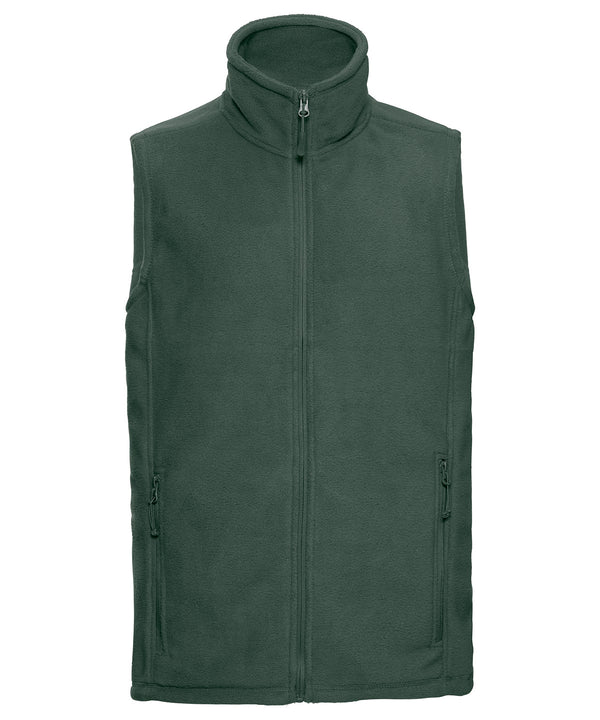 Russell Athletic Outdoor Fleece Gilet - Bottle Green
