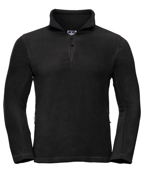 Russell Athletic ¼-zip Outdoor Fleece - Black