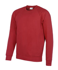 Awdisacademy Senior Academy Raglan Sweatshirt - Academy Red