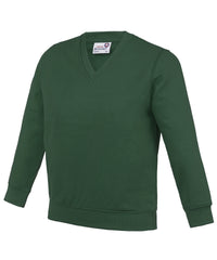 Awdisacademy Kids Academy V-neck Sweatshirt - Academy Green