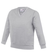 Awdisacademy Kids Academy V-neck Sweatshirt - Academy Grey