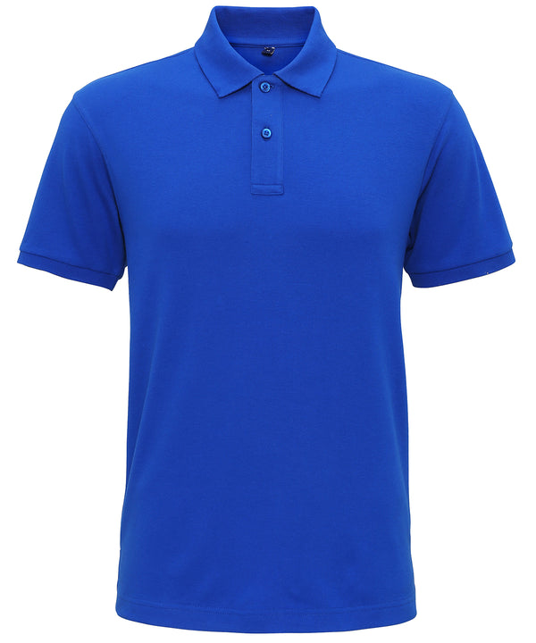 Asquith & Fox Men's Super Smooth Knit Polo - Bright Royal