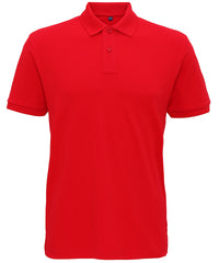 Asquith & Fox Men's Super Smooth Knit Polo - Cherry Red