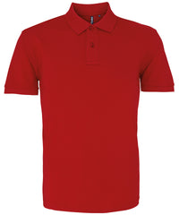 Asquith & Fox Polo - Cardinal Red