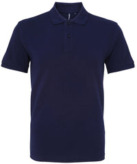 Asquith & Fox Polo - Navy*†