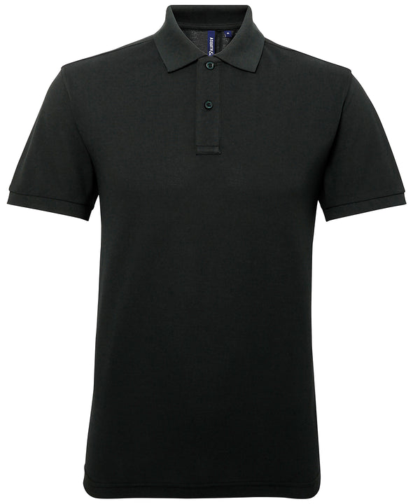 Asquith & Fox Men’s Polycotton Blend Polo - Bottle*