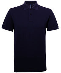 Asquith & Fox Men’s Polycotton Blend Polo - Navy*