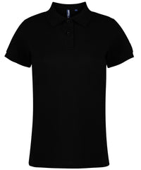 Asquith & Fox Women's Classic Fit Polo - Black