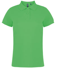 Asquith & Fox Women's Classic Fit Polo - Lime