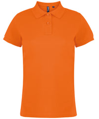Asquith & Fox Women's Classic Fit Polo - Orange