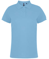 Asquith & Fox Women's Classic Fit Polo - Sky