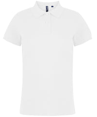 Asquith & Fox Women's Classic Fit Polo - White