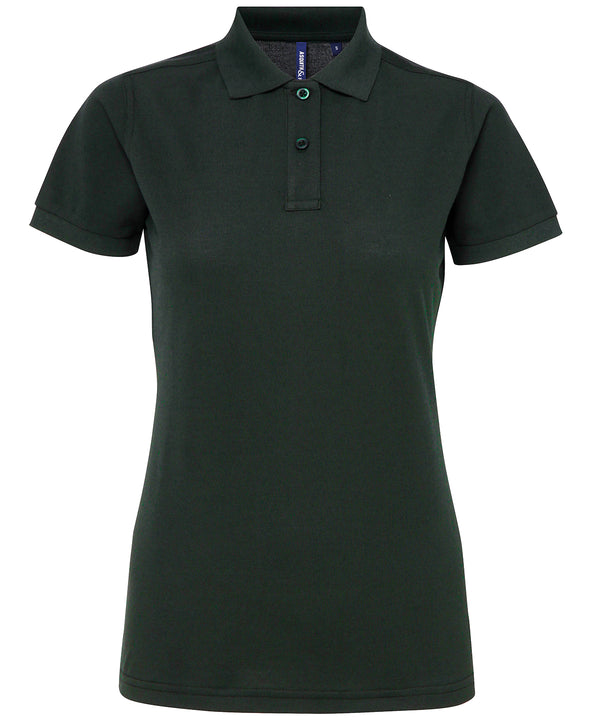 Asquith & Fox Women’s Polycotton Blend Polo - Bottle