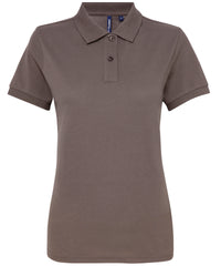 Asquith & Fox Women’s Polycotton Blend Polo - Slate