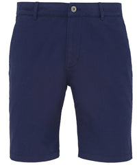 Asquith & Fox Men's Chino Shorts - Navy