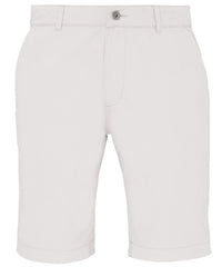 Asquith & Fox Men's Chino Shorts - White