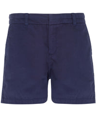 Asquith & Fox Women's Chino Shorts - Navy