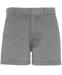 Asquith & Fox Women's Chino Shorts - Slate