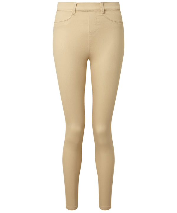Asquith & Fox Women's Jeggings - Natural