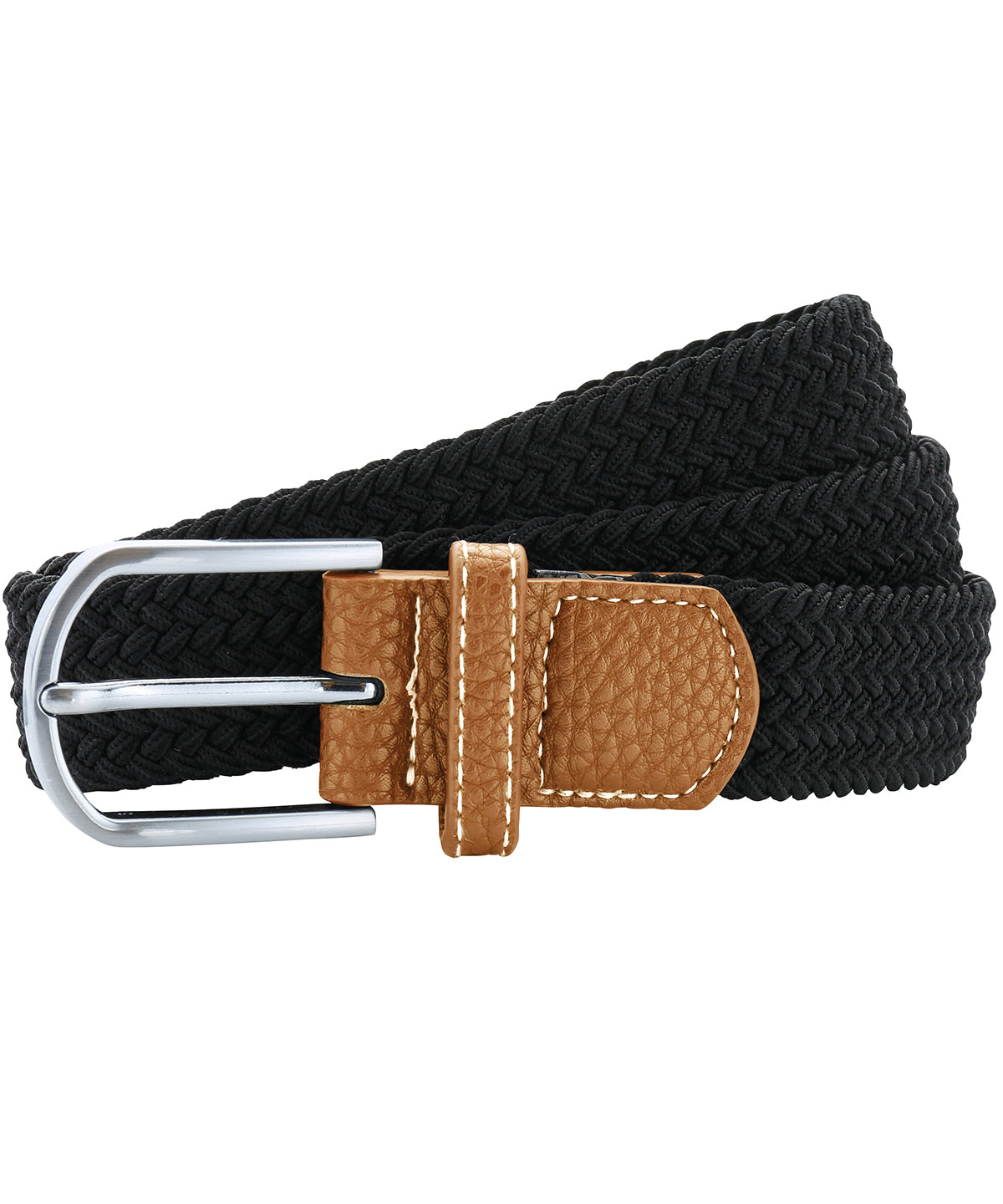 Asquith & Fox Braid Stretch Belt - Black
