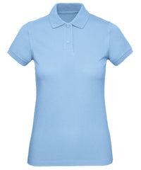 B&C Collection B&c Inspire Polo /women - Sky Blue