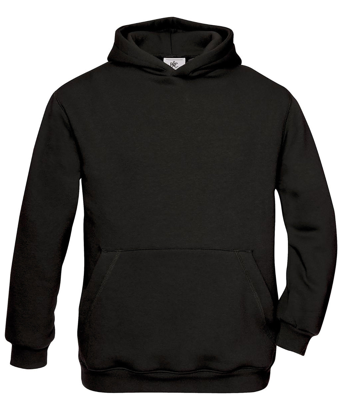 B&C Collection B&c Hooded /kids - Black