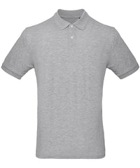 B&C Collection B&c Inspire Polo /men - Heather Grey